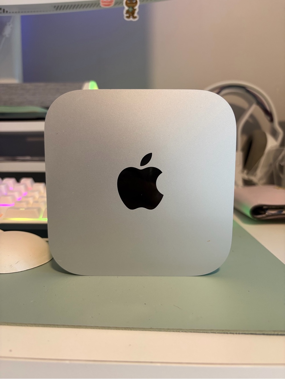 Apple Silver Mac mini Compact Desktop